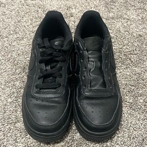 Nike Air Force 1 Black 3Youth